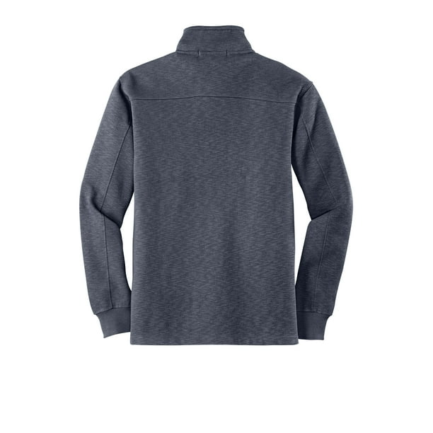 Port Authority Slub Fleece 1 4 Zip Pullover. F295 L Slate