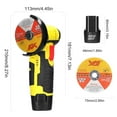 thumbnail image 4 of yeacher Meuleuse d'Angle 12 V Portable Électrique, 4 of 6