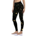 thumbnail image 4 of Leggings for Women Tummy Control Print High Waist Casual Ankle Slim-Leg Leggings, 4 of 8