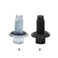 thumbnail image 4 of Bouchon de Carter Fileté Vis Auto Accessoires Résistant à l'Usure Opération Professionnel Imperméable Huile Casserole Vis Boulons Hexagonaux Durables Bouchon d'Étanchéité Noir, 4 of 8