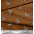 thumbnail image 3 of Soimoi Cotton Voile Fabric Dot & Floral Artistic Print Fabric by Yard 42 Inch Wide, 3 of 3