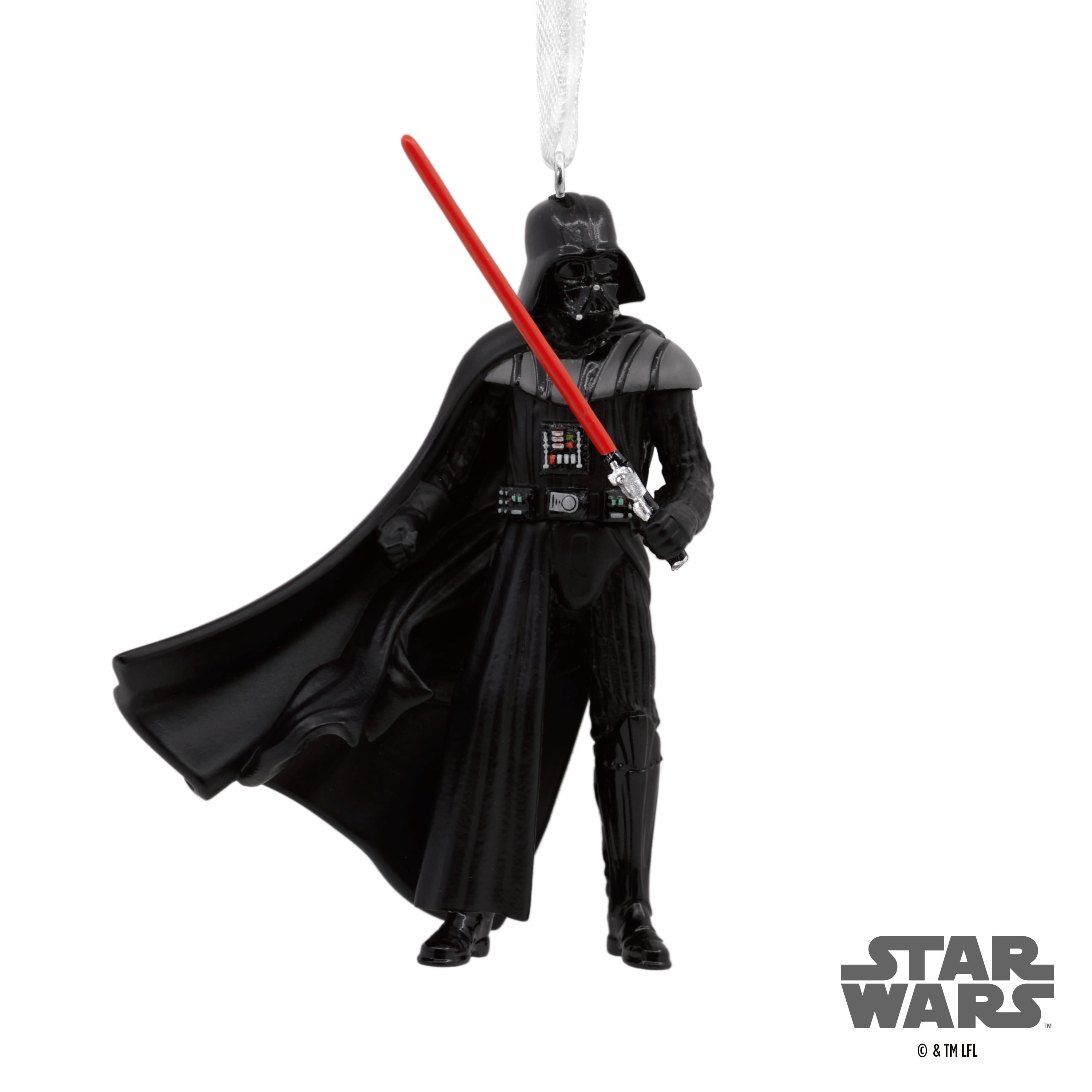 Hallmark Christmas Ornaments Star Wars Darth Vader With Lightsaber Decoupage 