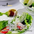 thumbnail image 6 of Impresserve 8.7" Disposable Plastic Clear Serving Forks - 12 Count, 6 of 10