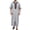 Silver, variant on Men's Embroidery Thobe Short Sleeve Dubai Long Gown Prayer Robe Islamic Jubba Kaftan Islamic Arabic Abaya/Wine/S