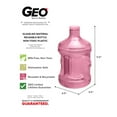 thumbnail image 5 of Geo sports bottles 1 gal Pink Plastic Water Bottle, 5 of 8