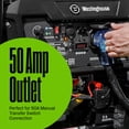 thumbnail image 5 of Westinghouse 12500 Peak Watt EFI Dual Fuel Home Backup Portable Generator, Remote Electric Start, Transfer Switch Ready, Gas and Propane Powered, CO Sensor, CARB Compliant, 5 of 12