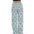 thumbnail image 3 of Women's Plush Pajama Pants - Petite to Plus Size Pajamas (Panda Jam, X-Large), 3 of 3