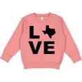 thumbnail image 2 of Inktastic Love Texas Toddler Sweatshirt, 2 of 4
