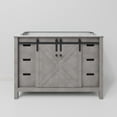 thumbnail image 5 of Lexora Home Marsyas 48" Vanity Cabinet in Ash Gray, 5 of 9