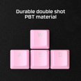 thumbnail image 2 of HyperX Full key Set Keycaps - PBT (White), 2 of 6
