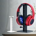 thumbnail image 3 of Headset Stand Home Office Headphone Stand stand headset Store Shop Earphone Display Holder Desktop Bracket, 3 of 8