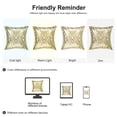 thumbnail image 6 of Unique Bargains 2-Pcak Decorative Throw Pillow Case Cover 18" x 18" Pattern #20, 6 of 7