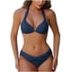 thumbnail image 1 of Traje de baño para mujer, estilo bikini de Europa y América, con efecto lavado, para mujer., 1 of 6