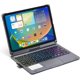 thumbnail image 5 of Teclado Táctil Giratorio 360° para iPad 10ª Generación 2022, Teclado Retroiluminado de 10.9 Pulgadas con Trackpad Integrado, Cubierta de Teclado Plegable Bluetooth para iPad 10, 5 of 7