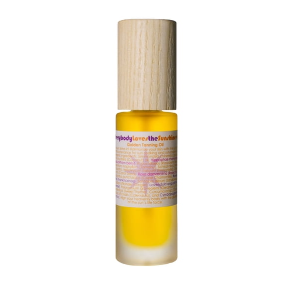 LIBACIONES VIVAS - Aceite corporal orgánico que todo el mundo ama el sol | Belleza limpia natural elaborada de forma silvestre (1 fl oz | 30 ml)