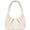 Small-beige, variant on PETITE Shoulder Handbag for Women Fashion Ruched Shoulder Hand Purse Sofii Clutch Hobo Bag Trendy Purse for Lady