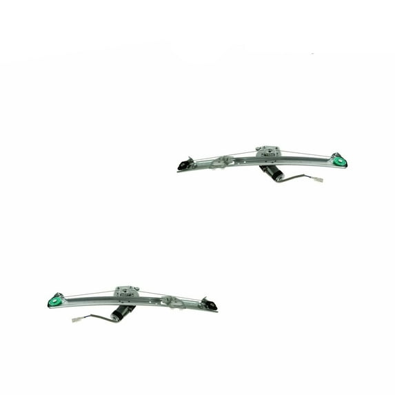 Power Window Regulator with Motor Rear Left/Right PAIR For BMW X5 X5