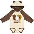 thumbnail image 3 of Inktastic I Love S'Mores Boys or Girls Long Sleeve Baby Bodysuit, 3 of 5