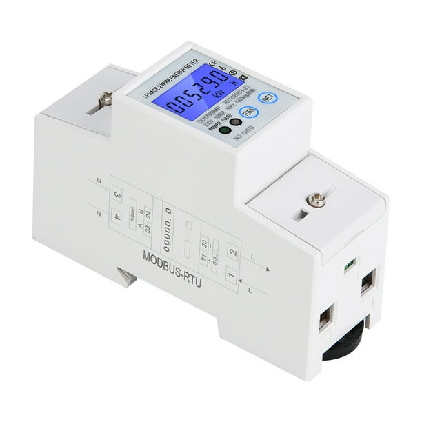 Medidor digital multifunción, DDS529MR Energía eléctrica monofásica Medidor de energía monofásico Medidor de potencia Rendimiento de alta gama