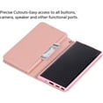 thumbnail image 4 of Wallet Case for Samsung Galaxy Note 9,Magnetic Handbag Zipper Pocket PU Leather Flip with 9 Card Slots and Wrist Strap Folio TPU Inner Stand Case for Samsung Galaxy Note 9 - Rose Gold, 4 of 14
