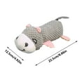 thumbnail image 2 of Chew Toys Interactive Dog Toy Hippo Squeaky Stuffed Animal Chew with Ringing Paper Ideal for Puppies Small Medium Dogs, 2 of 6