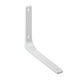 thumbnail image 2 of Soportes de pared para estantes, soportes para mesas de trabajo, bancos de trabajo, etc. Blanco 6 pulgadas, 2 of 9