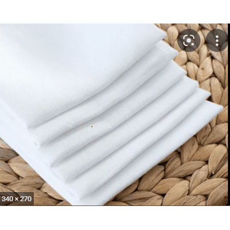 

100% Cotton Dinner Reusable Napkins Cloth 20x20 Hotel Quality Pack of 6 or 12