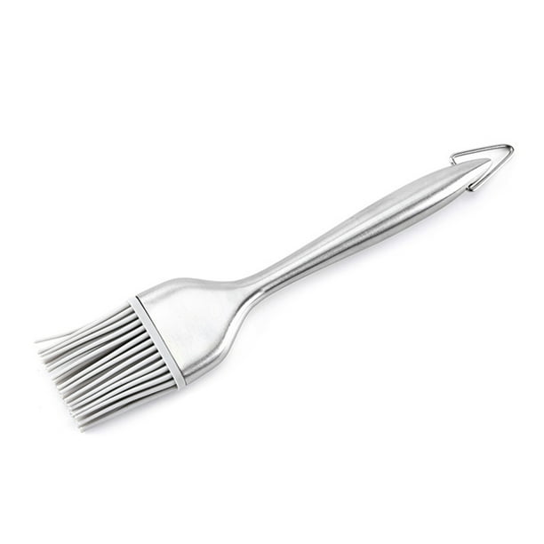 Silicone Sauce Basting Brush With Stainless Steel Handle Heatproof