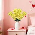 thumbnail image 4 of Zhmrfg Valentine's Day Faux Flower Bouquets Decoration Romantic Desktop Wedding Party Home Decor Photography Props Table Centerpiece Elegant Artificial Flowers Arrangement Gift for Girlfriend Wife, 4 of 6