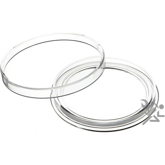 Air-Tite Direct Fit X43.6mm Coin Capsules for $10 Casino Strikes Qty: 25