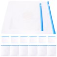 thumbnail image 4 of 1 Ensemble 20 Pcs Sacs de Scellage Sacs Alimentaires Sacs de Conservation des Aliments Sacs de Rangement pour Collations (Vert), 4 of 9