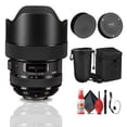 thumbnail image 1 of Sigma 14-24mm F/2.8 DG HSM Art Lens for Nikon F (212955) Bundle: Lens Case, Lens Pouch, Front and Rear Lens Caps, 3-Piece Filter Kit, Full Cleaning Kit, Lens Cap Keeper, 1 of 7