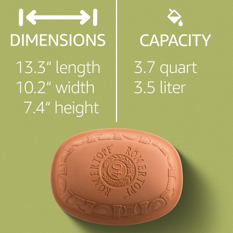 Romertopf 14005 Clay Roaster | 40 Years Anniversary Edition | Non