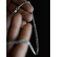 thumbnail image 4 of Cadena Cubana Plata 5mm Hipoalergénico Resistente Al Agua CRUZE  Cadena Cubana, 4 of 5