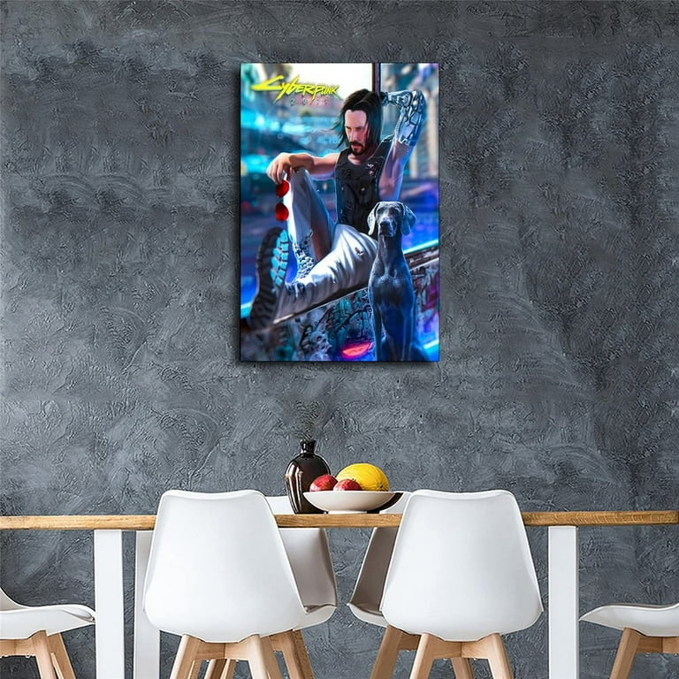 Pulp Fiction Movie Poster Wall Art Canvas Print Poster Home Bathroom  Bedroom Office Living Room Decor Canvas Poster Unframe: 12x18inch(30x45cm)