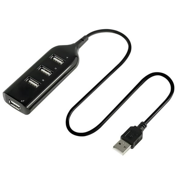 thinsony 4-Port USB 2.0 HUB Splitter Multi USB Hub Splitter Lead Adapter for PC/Laptop/USB Fan