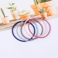 thumbnail image 3 of LOVEVER Elastics Snag 100Pcs Mini Small Thin Elastics Endless Snag Free Hair Band Ponytail Bobbles Girl Ladies Simple Style, 3 of 7