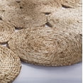 thumbnail image 3 of Flower Design Natural Pure Jute Round Rugs Size 8 x 8 Feet Round, 3 of 3