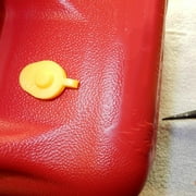 Gas Can Vent Caps 10 Pack, Yellow Replacement Vent for Plastic Fuel Cans