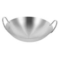 thumbnail image 4 of unbranded Sartén Wok Con Asas Ergonómicas Acero Inoxidable Ideal Para Cocina En Gas O Eléctrica, 4 of 7