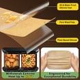 thumbnail image 2 of HoninJoy 100 PCS 8 inch Air Fryer Liners, Waterproof, Non-stick, Oil-proof, 2 of 8