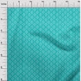 thumbnail image 2 of oneOone Polyester Lycra Fabric Dot & Floral Block Printed Fabric 1 Yard 56 Inch Wide, 2 of 4