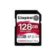thumbnail image 1 of Tarjeta SD Kingston Canvas React Plus de 128 GB SDXC UHS-II V90, 1 of 3