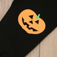 thumbnail image 6 of Gelikeya Halloween Baby Clothes for Boys Long Sleeve Rompers Pants Hats 3 Piece Pumpkin Outfits Pajama Sets (#04 Orange, 12-18 Months), 6 of 8