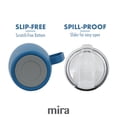 thumbnail image 5 of MIRA 18oz Coffee Mug with Handle & Lid, Stainless Steel Vacuum Insulated Tumbler, Blue, 5 of 8
