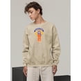thumbnail image 2 of Happy Assumption Of Banner Sweatshirt Men -Image by Shutterstock, Male 3X-Large, 2 of 4