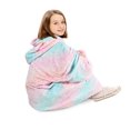 thumbnail image 5 of Catalonia Rainbow Cat Oversized Blanket Hoodie Sweatshirt for Kids, Wearable Fleece Pullover with Large Front Pocket, Teen Boys Girls Gift, 5 of 7