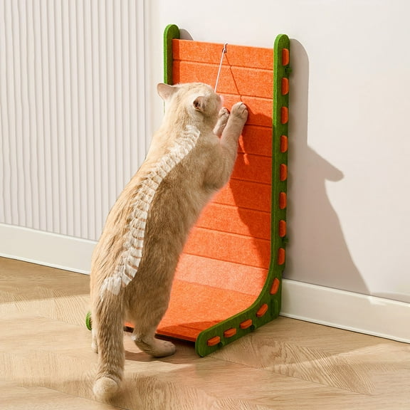 2025 Vertical Cat Scratcher L Type Durable Scratching Pads for Indoor Cats Easy to Clean No Mess Pet Supplies