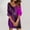 Purple, variant on WJHWSX Womens Dresses,Dresses for Women,Womens Fall Dresses,Long Sleeve,V Neck,Comfort Fit,Printed,L(US:8)