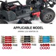 thumbnail image 4 of Ounissouiy RCGOFFLOW 1/10 rueda fuerte de acero montaje hexagonal RC pieza de actualización adaptador para ARRMA SENTON 3S RC pieza de coche RC Kits de construcción modelo Azul oscuro, 4 of 6